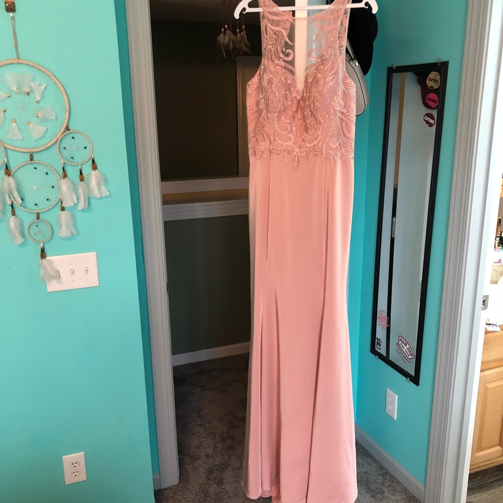 Pink Coya Collection Prom Dress